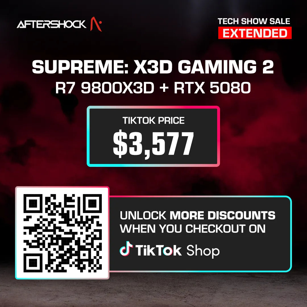 Supreme : X3D Gaming 2 / Ryzen 7 9800X3D + GeForce RTX 5080