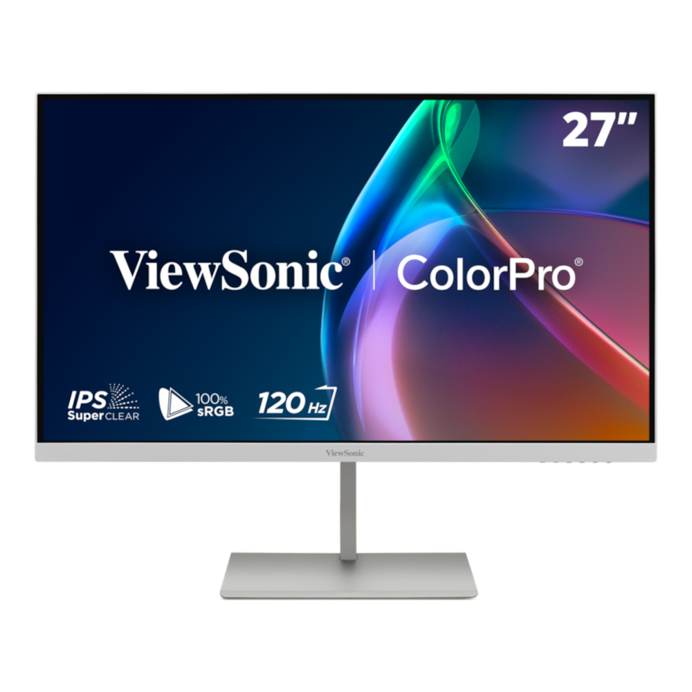 Viewsonic ColorPro VP2766-2K-W 27" QHD 120Hz IPS Panel (USB-90W & 100% SRGB)