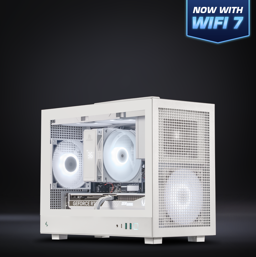 White Lunchbox : L5 X3D AMD / Ryzen 7 7800X3D + GeForce RTX 5070