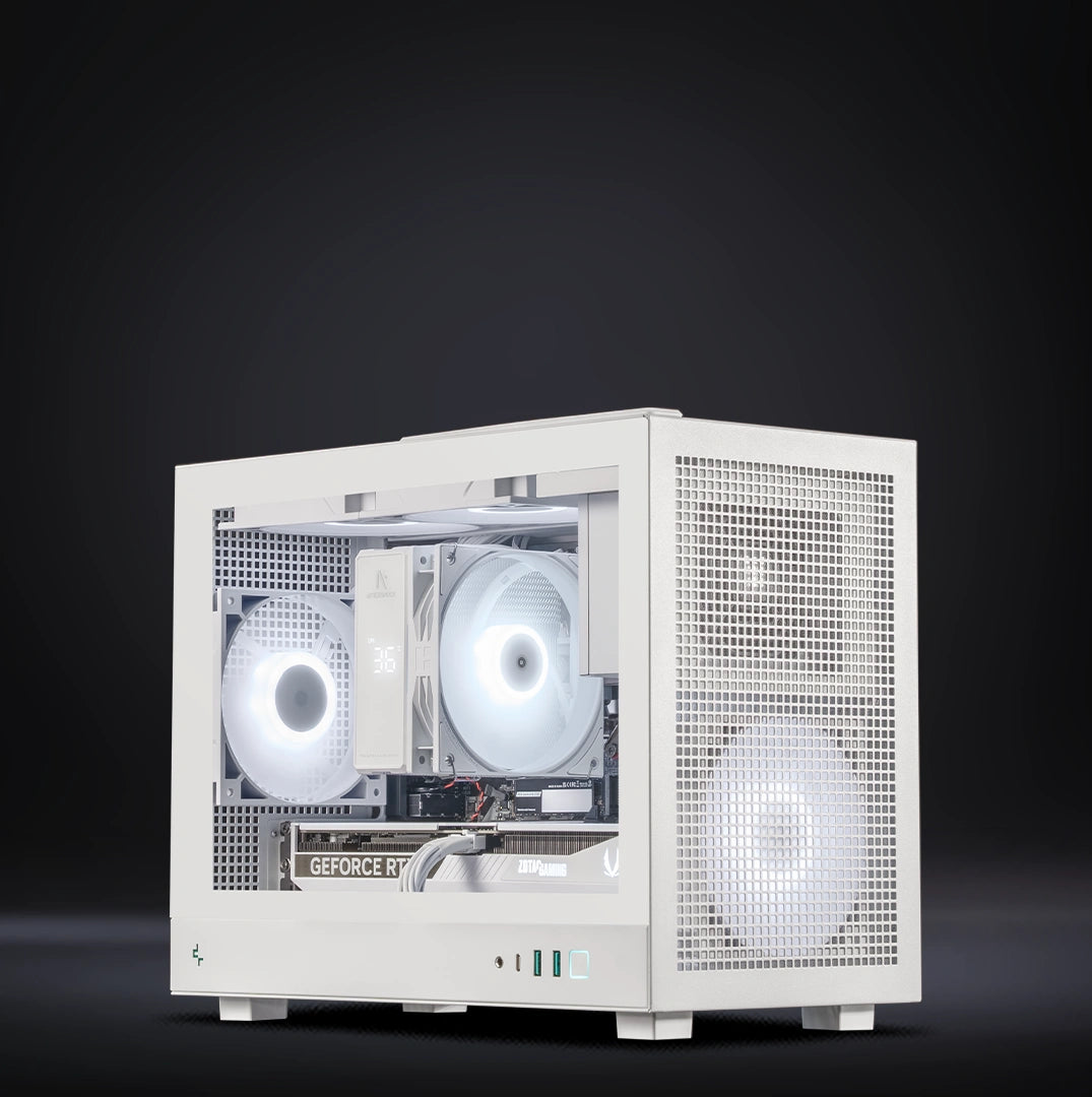 White Lunchbox : L5 X3D AMD / Ryzen 7 7800X3D + GeForce RTX 5070
