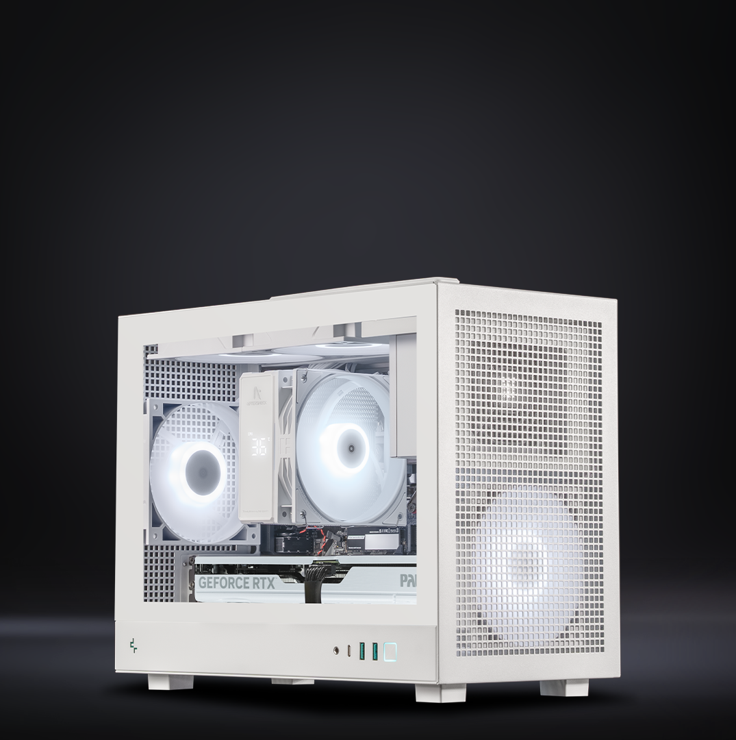 White Lunchbox : L5 X3D AMD / Ryzen 7 7800X3D + GeForce RTX 5070