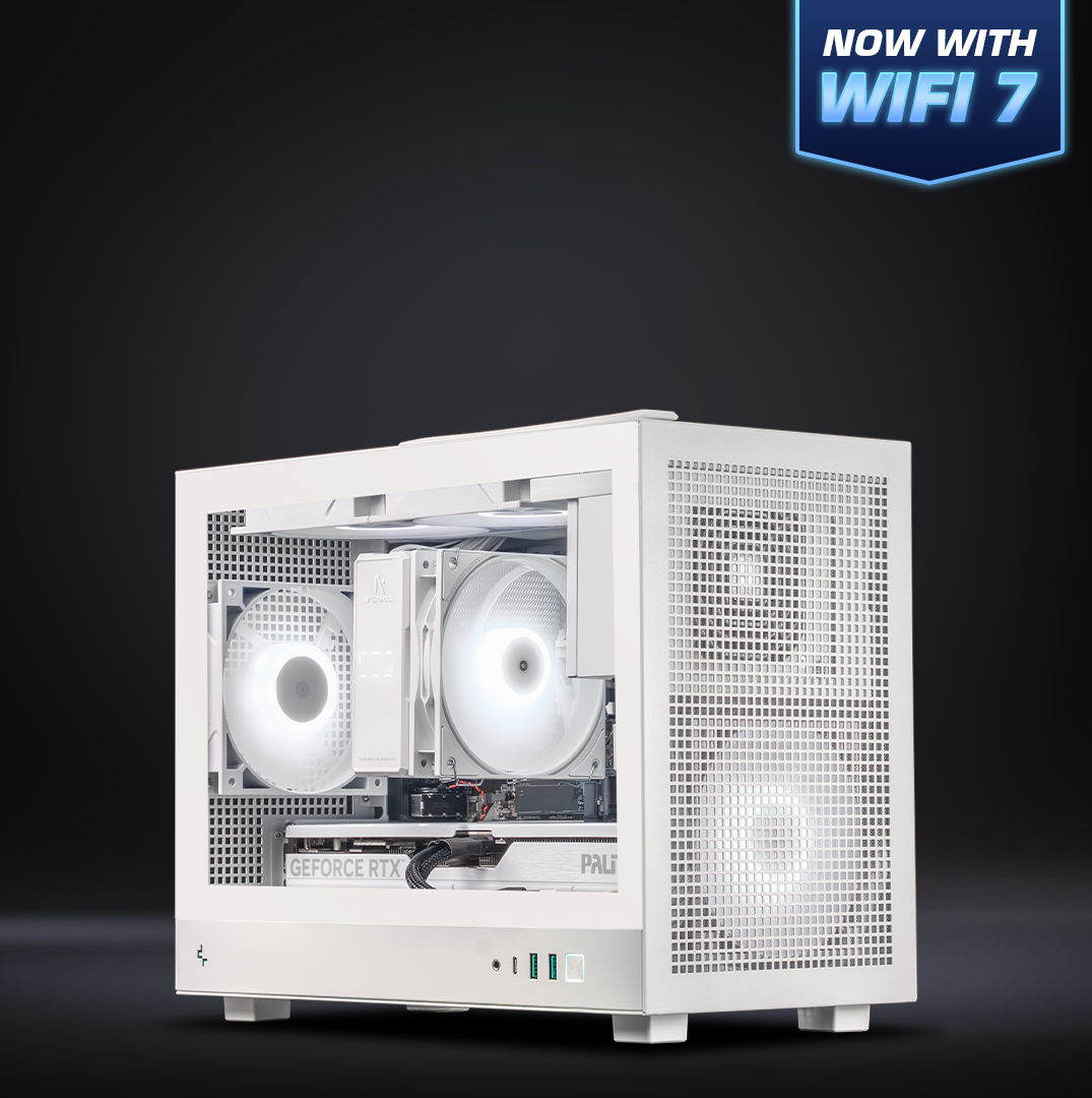 White Lunchbox : L5 X3D AMD / Ryzen 7 7800X3D + GeForce RTX 5070