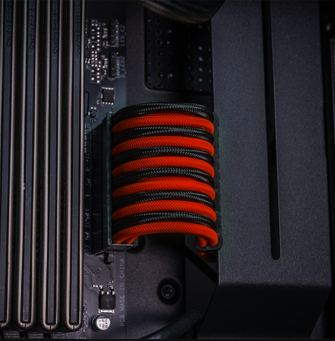 Cable Sleeve Kit - Black/Red *SG60 Promo* (U.P. : $45) (D)