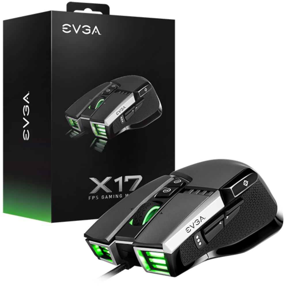 EVGA X17 Mouse Grey