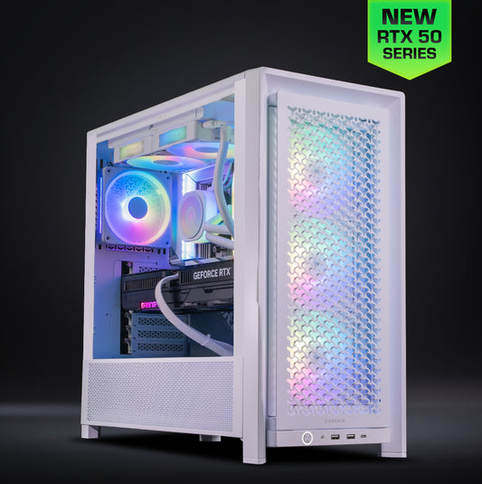 iCUE : Level 6 X3D Gaming / Ryzen 7800X3D + GeForce RTX 5070Ti (White)