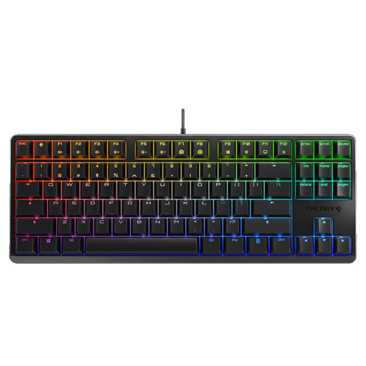 CHERRY TKL 87 RGB BLACK (MX BROWN) (G80-3000S)